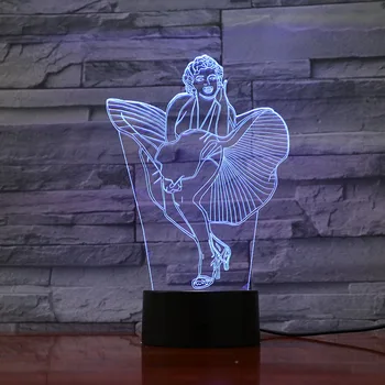 Usb 3d Led Night Light Marilyn Monroe Figure Boys Birthday Gifts The Seven Year Itch Classic action picture Desk Lamp Bedroom
Usb 3d Led Night Light Marilyn Monroe Figure Boys Birthday Gifts The Seven Year Itch Classic action picture Desk Lamp Bedroom