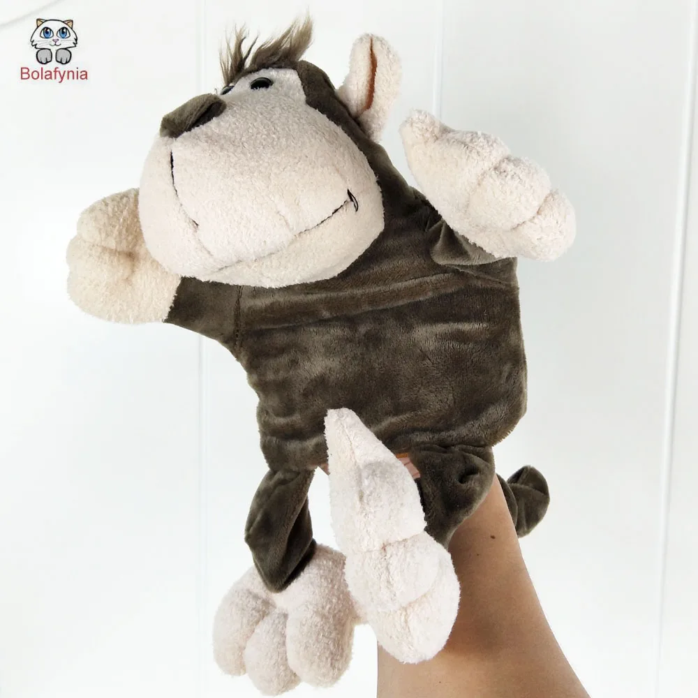 

Cute Monkey Baby Hand Puppet Plush Stuffed Toy