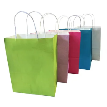 10 Pcs/lot Natural Kraft Paper Bag With Handle Wedding Party Favor Recyclable Paper Gift Bags 27*21*11cm
10 Pcs/lot Natural Kraft Paper Bag With Handle Wedding Party Favor Recyclable Paper Gift Bags 27*21*11cm