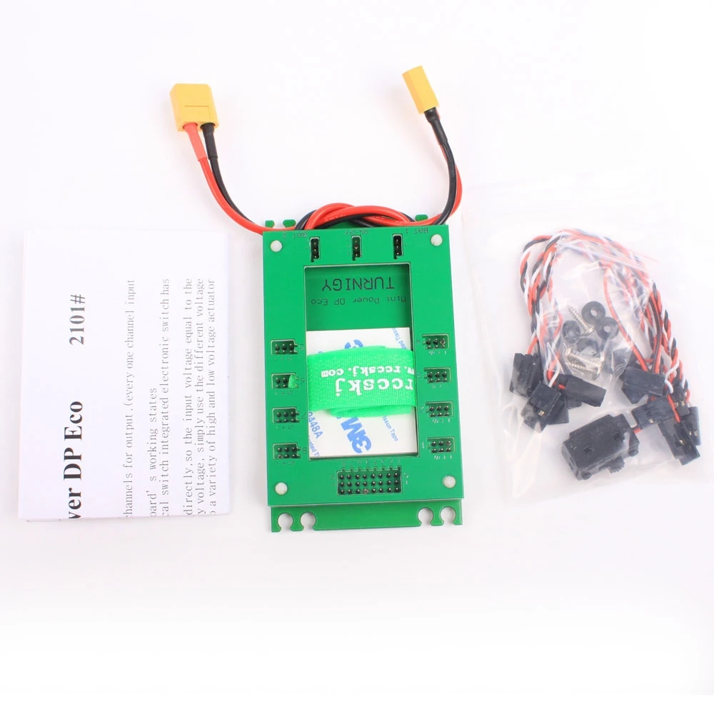 Mini Servo Section Board with Dual Power Input Wire and Electronic Switch Green Color for RC Airplane Model
Mini Servo Section Board with Dual Power Input Wire and Electronic Switch Green Color for RC Airplane Model
