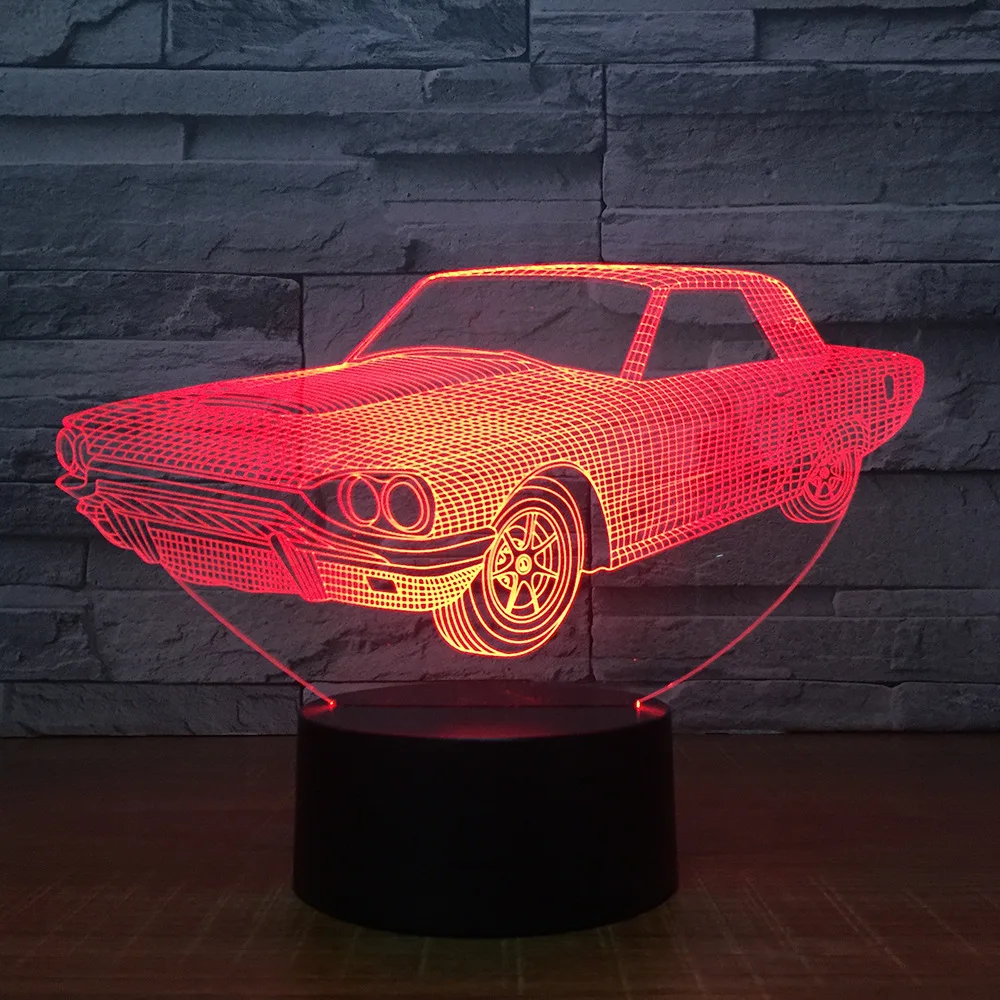 Wholesal Eautomobile Led Lights Colorful Automatic Discoloration 3d Light Night Christmas Decorations Usb Kids Room Light
Wholesal Eautomobile Led Lights Colorful Automatic Discoloration 3d Light Night Christmas Decorations Usb Kids Room Light