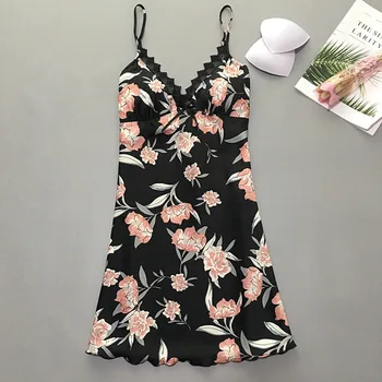 Print Sleep Lounge Nightgowns & Sleepshirt with Chest Pad Sleepwear Women Night Dress Sexy Ladie Nightwear Lingerie Indoor Dress
Print Sleep Lounge Nightgowns & Sleepshirt with Chest Pad Sleepwear Women Night Dress Sexy Ladie Nightwear Lingerie Indoor Dress