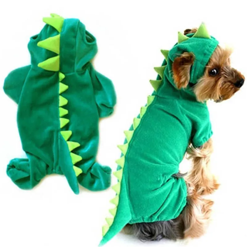 Halloween Dog Four-legged Dinosaur Dog Puppy Funny Jacket Pet Transfiguration Dogs Clothing Costume Pet Dogs Green Coat Outfits
Halloween Dog Four-legged Dinosaur Dog Puppy Funny Jacket Pet Transfiguration Dogs Clothing Costume Pet Dogs Green Coat Outfits