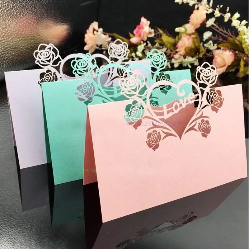 10pcs/lot Love Heart Laser Cut Wedding Party Table Name Place Cards Seats Birthday Card Favor Wedding Decoration Supplies
10pcs/lot Love Heart Laser Cut Wedding Party Table Name Place Cards Seats Birthday Card Favor Wedding Decoration Supplies