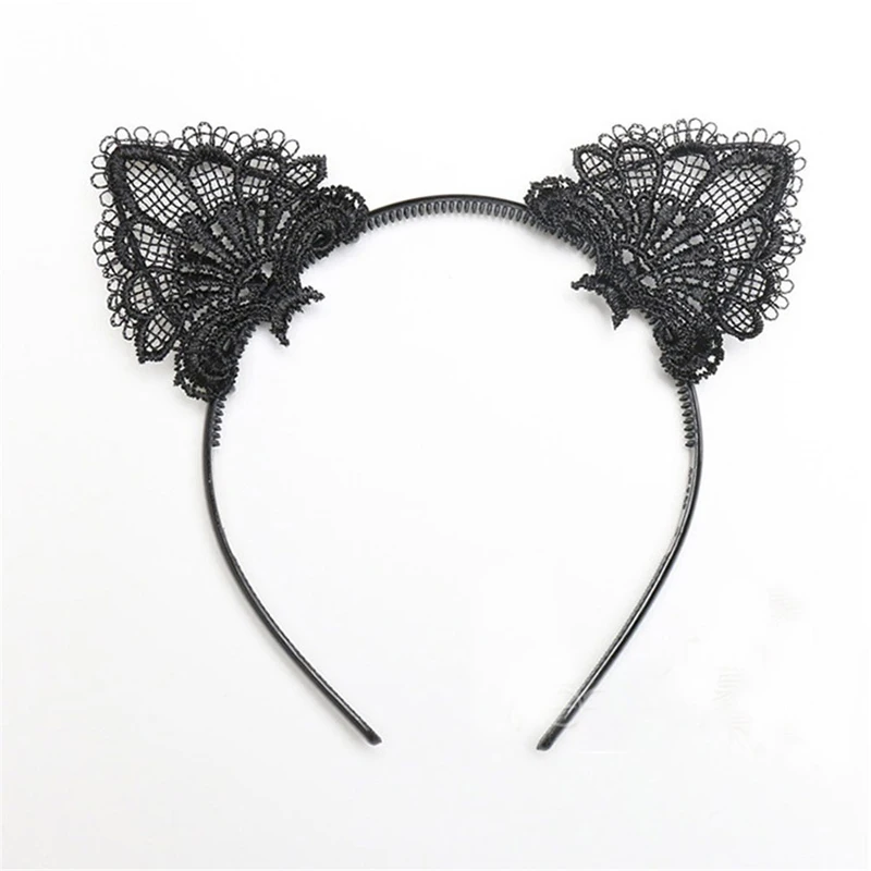 Kid's Party Cartoon Hat Toy Women Fashion Black Lace Cat Ears Headwear Toys Wedding Party Photography Style Hair Accessories Hat
Kid's Party Cartoon Hat Toy Women Fashion Black Lace Cat Ears Headwear Toys Wedding Party Photography Style Hair Accessories Hat