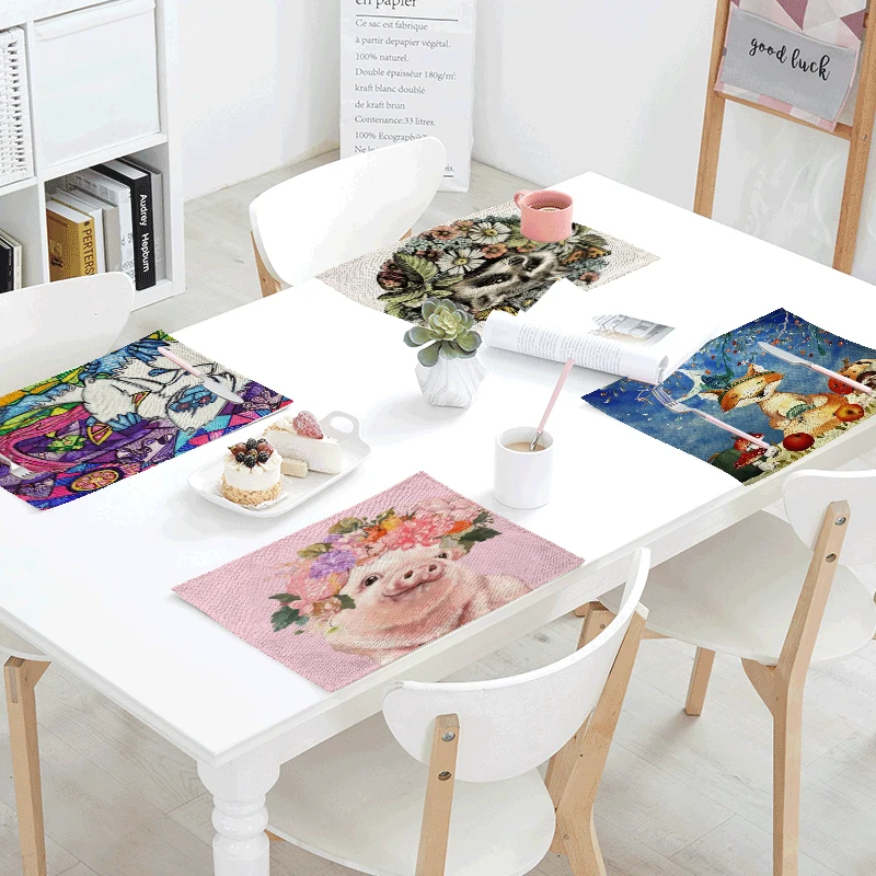 Lovely Cartoon Fox Pink Pig Napkins For Wedding Printed Towels Coffee Tablecloth 42*32cm Wholesale Butterfly Table Set Mat Skirt
Lovely Cartoon Fox Pink Pig Napkins For Wedding Printed Towels Coffee Tablecloth 42*32cm Wholesale Butterfly Table Set Mat Skirt