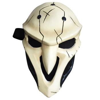 Top Quality OW Reaper Mask OW Cosplay Mask For Men Women FRP Helmet Cosplay Mask Halloween Party Accessories Free Shipping
Top Quality OW Reaper Mask OW Cosplay Mask For Men Women FRP Helmet Cosplay Mask Halloween Party Accessories Free Shipping