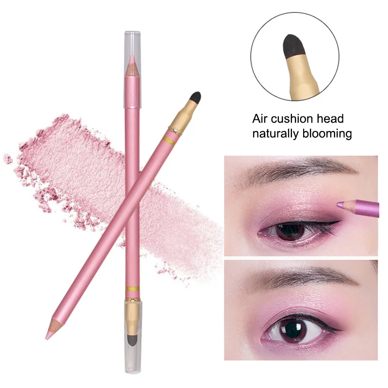 Fashion Eye shadow Pencil Air Cushion Heads Glitter Eye Shadow Eye liner Pen Double Heads Natural Makeup Cosmetic Pen
Fashion Eye shadow Pencil Air Cushion Heads Glitter Eye Shadow Eye liner Pen Double Heads Natural Makeup Cosmetic Pen