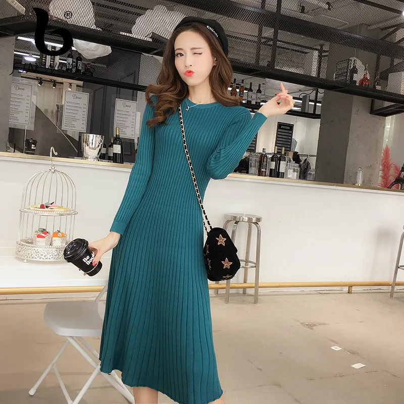 FINEWORDS Autumn Winter Long Sweater Dress Women Knitted Slim Pullover Clothing Elegant Sweater Femme Dress Ladies Long Sleeve
FINEWORDS Autumn Winter Long Sweater Dress Women Knitted Slim Pullover Clothing Elegant Sweater Femme Dress Ladies Long Sleeve