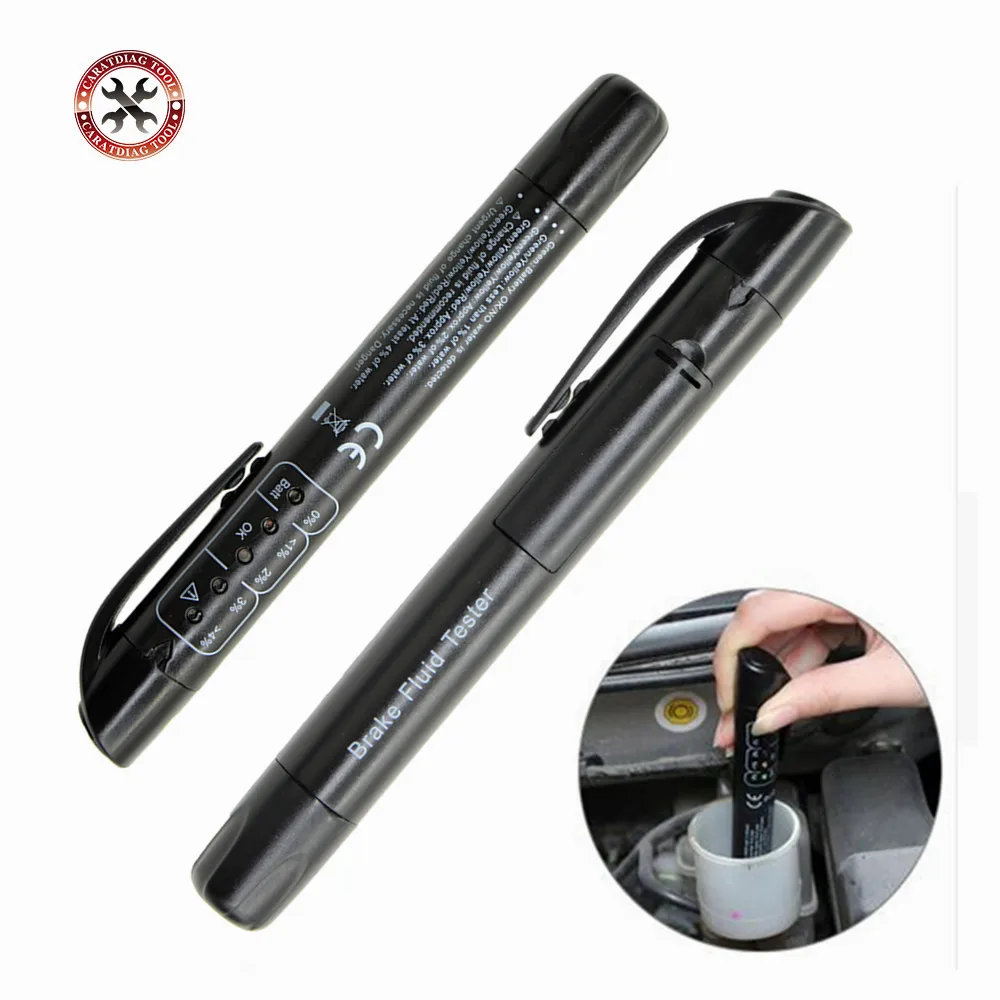 New Brake Fluid Tester Pen Mini Indicator For Car Repairs Tools Vehicle Auto Automotive Diagnostic Tool Brake Tester
New Brake Fluid Tester Pen Mini Indicator For Car Repairs Tools Vehicle Auto Automotive Diagnostic Tool Brake Tester