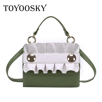 TOYOOSKY Fashion Simple Female Square Bag 2018 High Quality PU Leather Women's Designer Handbag Panelled Shoulder Messenger Bags
TOYOOSKY Fashion Simple Female Square Bag 2018 High Quality PU Leather Women's Designer Handbag Panelled Shoulder Messenger Bags