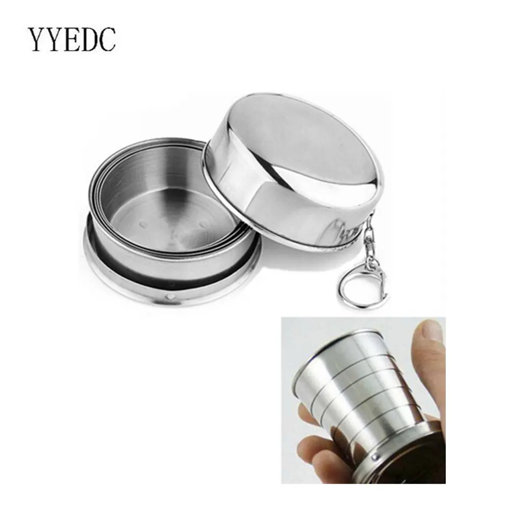 1Pcs Stainless Steel Folding Cup Travel Tool Kit Survival EDC Gear Outdoor Sports Mug Portable for Camping Hiking Lighter
1Pcs Stainless Steel Folding Cup Travel Tool Kit Survival EDC Gear Outdoor Sports Mug Portable for Camping Hiking Lighter