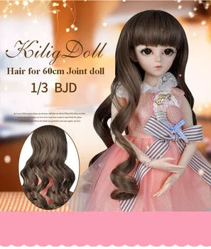 New Doll Accessories Bjd Wig Size 1/4 High-temperature Wig Girl Long Hair Doll Wig In Beauty And Health With Bangs
New Doll Accessories Bjd Wig Size 1/4 High-temperature Wig Girl Long Hair Doll Wig In Beauty And Health With Bangs