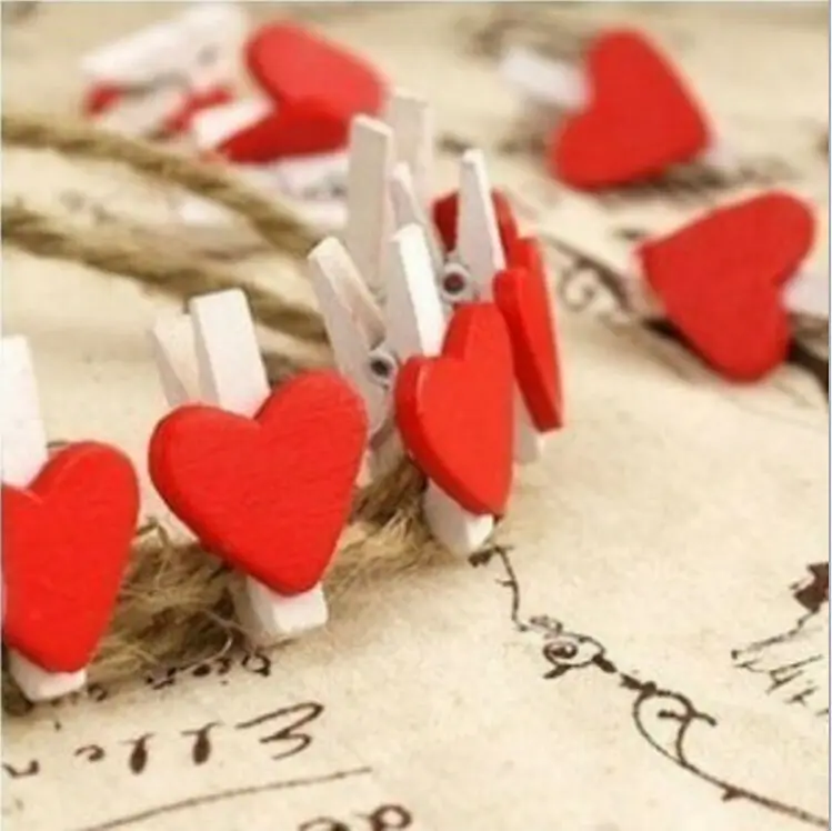 Mini Heart Love Wooden Clothes Photo Paper Peg Pin Clothespin Craft Food Postcard Clips Home Crafts Decoration 12pcs/bag
Mini Heart Love Wooden Clothes Photo Paper Peg Pin Clothespin Craft Food Postcard Clips Home Crafts Decoration 12pcs/bag