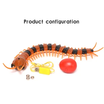 Hoomall Funny Creepy-Crawly Remote Control / Giant RC Toys Scolopendra Novelty Toy Gift Cats Dogs Toys Pet Accessories
Hoomall Funny Creepy-Crawly Remote Control / Giant RC Toys Scolopendra Novelty Toy Gift Cats Dogs Toys Pet Accessories
