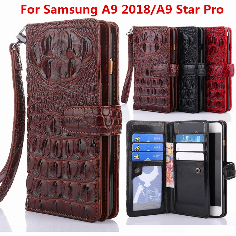 Case For Samsung Galaxy A9 2018 Case a9 Coque 3D Crocodile PU Leather Wallet Flip case for Galaxy A9 Star Pro cases
Case For Samsung Galaxy A9 2018 Case a9 Coque 3D Crocodile PU Leather Wallet Flip case for Galaxy A9 Star Pro cases