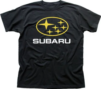 subaru impreza wrx sti badge car black cotton t-shirt 01080