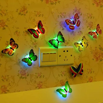 Butterfly Shape Luminous Baby Toys Colorful Beautiful LED Light Children Room Decoration Wall Light Creative Party Toy
Butterfly Shape Luminous Baby Toys Colorful Beautiful LED Light Children Room Decoration Wall Light Creative Party Toy
