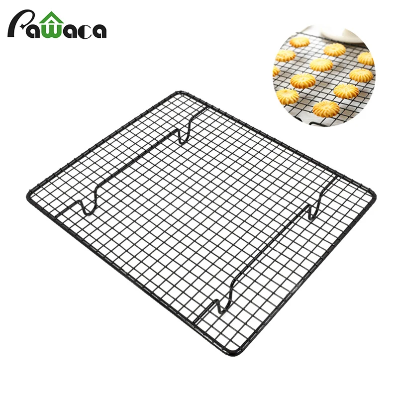 Non-stick Cake Cooling Rack Baking Rack Cookies Biscuits Bread Muffins Drying Stand Cooler Grid Net Wire Holder Bakeware Tool
Non-stick Cake Cooling Rack Baking Rack Cookies Biscuits Bread Muffins Drying Stand Cooler Grid Net Wire Holder Bakeware Tool