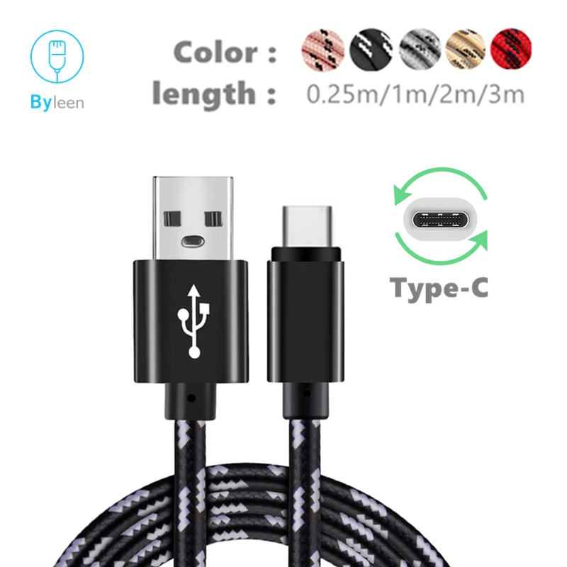 3m 2m 25cm Short Type C Cable USB Kabel For Huawei P30 Pro Xiaomi Mi8 Mi9 SE LG V30 Samsung S10 e A50 S10+ Usb C Charging Cable
3m 2m 25cm Short Type C Cable USB Kabel For Huawei P30 Pro Xiaomi Mi8 Mi9 SE LG V30 Samsung S10 e A50 S10+ Usb C Charging Cable