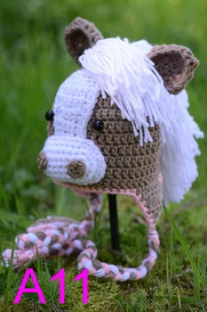 30pcs/lot Cute Newborn Horse Hats girls Animal Hat ,Crochet Horse Hats with Ear Flaps , Pony Hat , Winter Cap, Newborn to Adult
30pcs/lot Cute Newborn Horse Hats girls Animal Hat ,Crochet Horse Hats with Ear Flaps , Pony Hat , Winter Cap, Newborn to Adult
