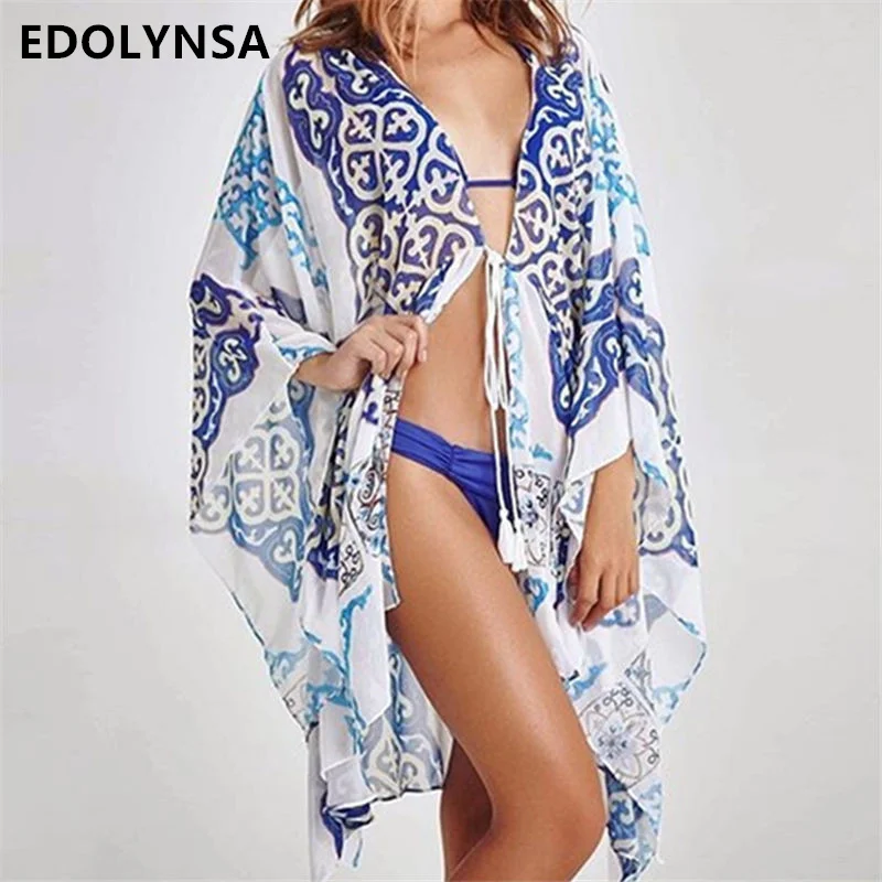 Bohemian Hipster Kimono Loose Print Front Open Blouse Plus Size Clothes Summer Tops For Women 2019 Casual Shirts Female N551
Bohemian Hipster Kimono Loose Print Front Open Blouse Plus Size Clothes Summer Tops For Women 2019 Casual Shirts Female N551