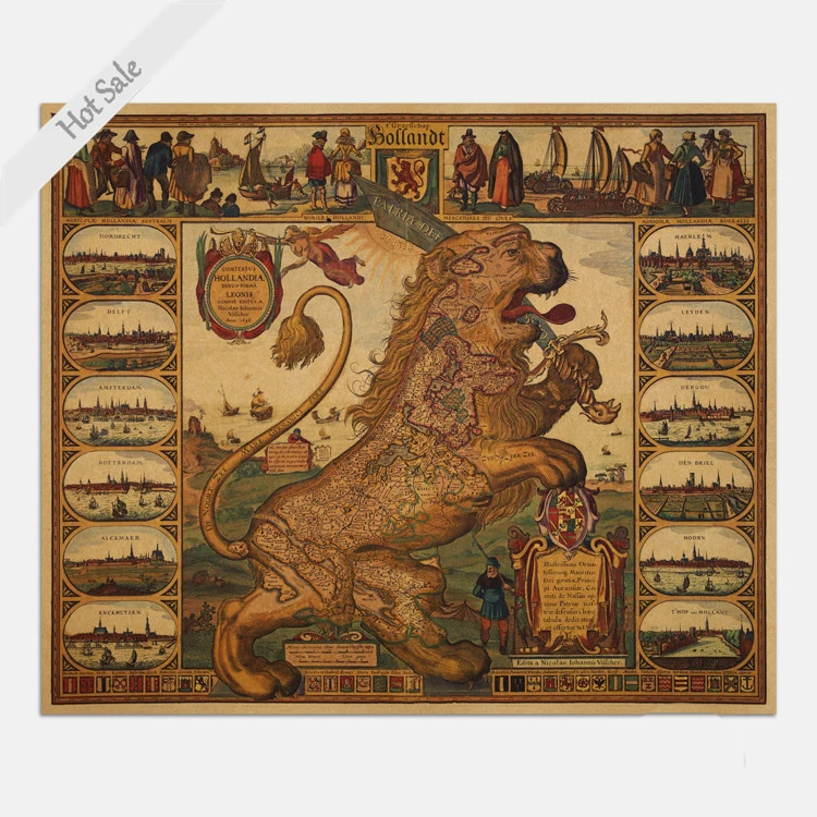 Free ship Vintage map old lion retro posters antique home decor Kraft Paper Paint Living Room Wall Art Sticker42X30cm ZJP-M003
Free ship Vintage map old lion retro posters antique home decor Kraft Paper Paint Living Room Wall Art Sticker42X30cm ZJP-M003