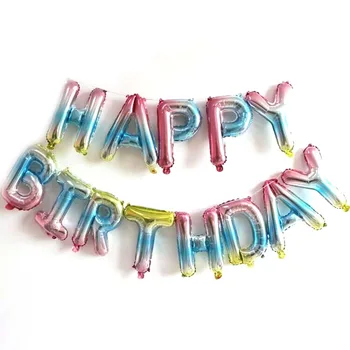 13pcs helium balloons happy birthday letters foil balloons set birthday balloons for children happy birthday balloons
13pcs helium balloons happy birthday letters foil balloons set birthday balloons for children happy birthday balloons