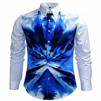 Unique Design Men's JC Color Digital Printing Shirt Fashion Long Sleeve Camouflage Printed Shirt
Unique Design Men's JC Color Digital Printing Shirt Fashion Long Sleeve Camouflage Printed Shirt