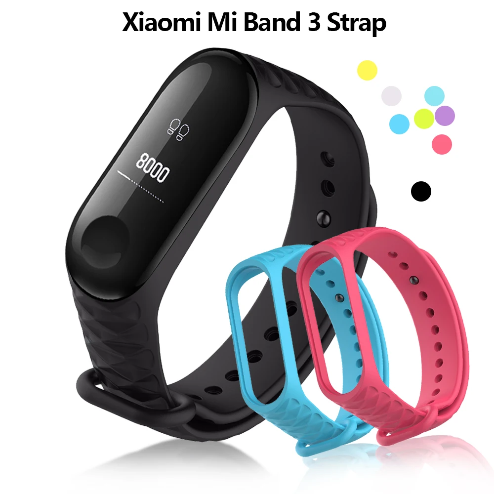 Bracelet for Xiaomi Mi Band 4 Sport Strap watch Silicone wrist strap For xiaomi mi band 3/4 accessories bracelet Miband 3 Strap
Bracelet for Xiaomi Mi Band 4 Sport Strap watch Silicone wrist strap For xiaomi mi band 3/4 accessories bracelet Miband 3 Strap