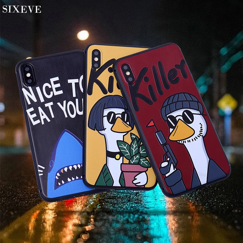 Funny Cartoon Ultra slim Soft Case for iPhone 6 6S 7 8 Plus 5 S SE X XS MAX 6Plus 7Plus 8Plus Cell Phone Shockproof Back Cover
Funny Cartoon Ultra slim Soft Case for iPhone 6 6S 7 8 Plus 5 S SE X XS MAX 6Plus 7Plus 8Plus Cell Phone Shockproof Back Cover