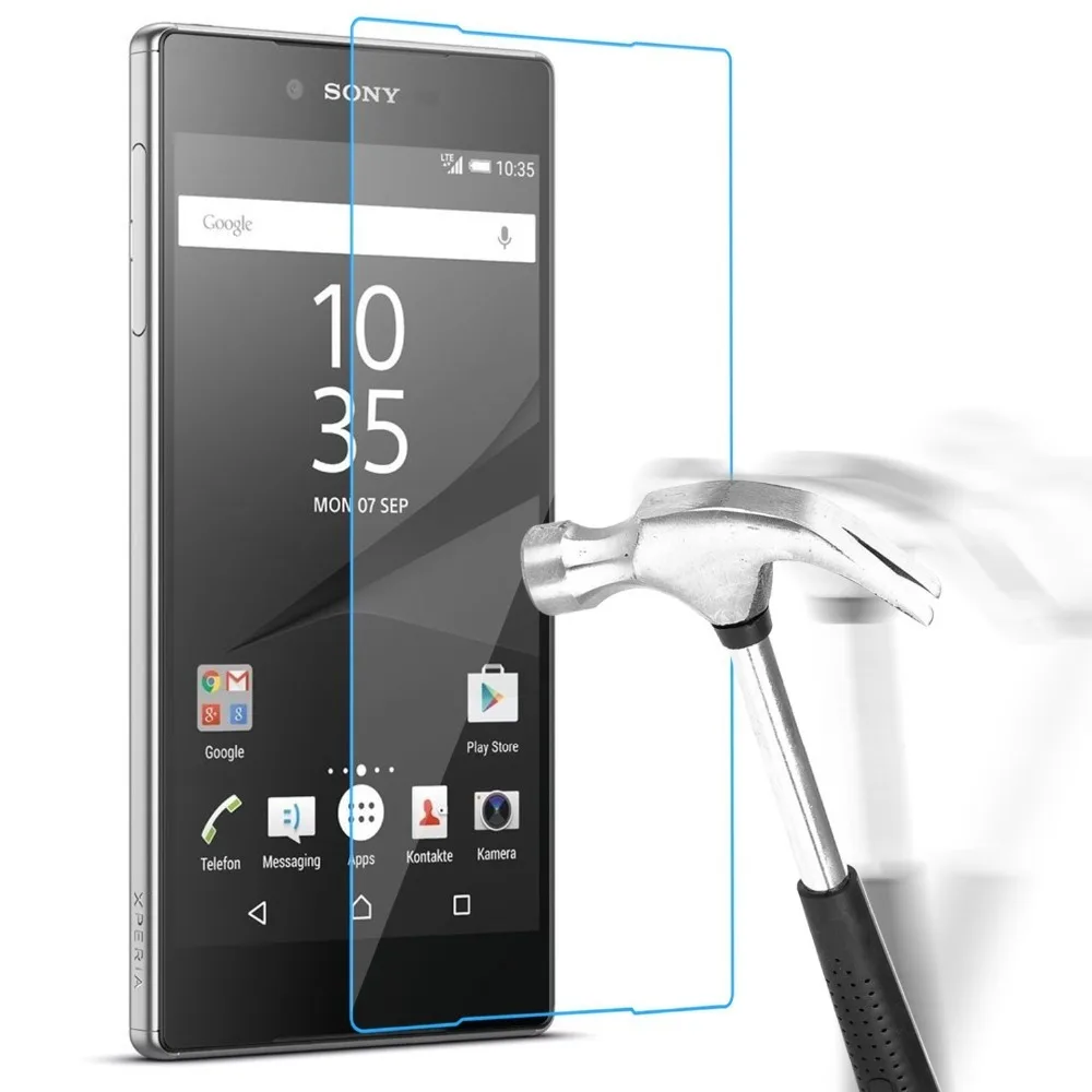 Закаленное защитное стекло для Sony Xperia Z5 закаленное Защитная пленка экрана Dual E6633