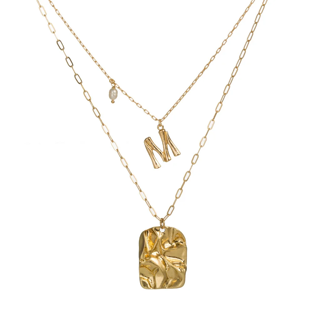 2019 Pearl Shell Initial Letter Fashion Personalized Alphabet Pendant Necklace Gold Chain Charms Collier For Femme Jewely
2019 Pearl Shell Initial Letter Fashion Personalized Alphabet Pendant Necklace Gold Chain Charms Collier For Femme Jewely