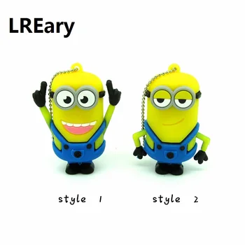Cute USB Flash Drive Cartoon Despicable Me minions 4GB/8GB/16GB/32GB Pen Drive Flash Cards PenDrive U disk Smile series
Cute USB Flash Drive Cartoon Despicable Me minions 4GB/8GB/16GB/32GB Pen Drive Flash Cards PenDrive U disk Smile series
