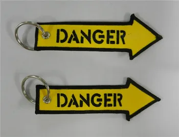 DANGER Embroidery Key Chain Keychain Key Ring Key Finder Key Tag Wholesale Retail and Customize
DANGER Embroidery Key Chain Keychain Key Ring Key Finder Key Tag Wholesale Retail and Customize