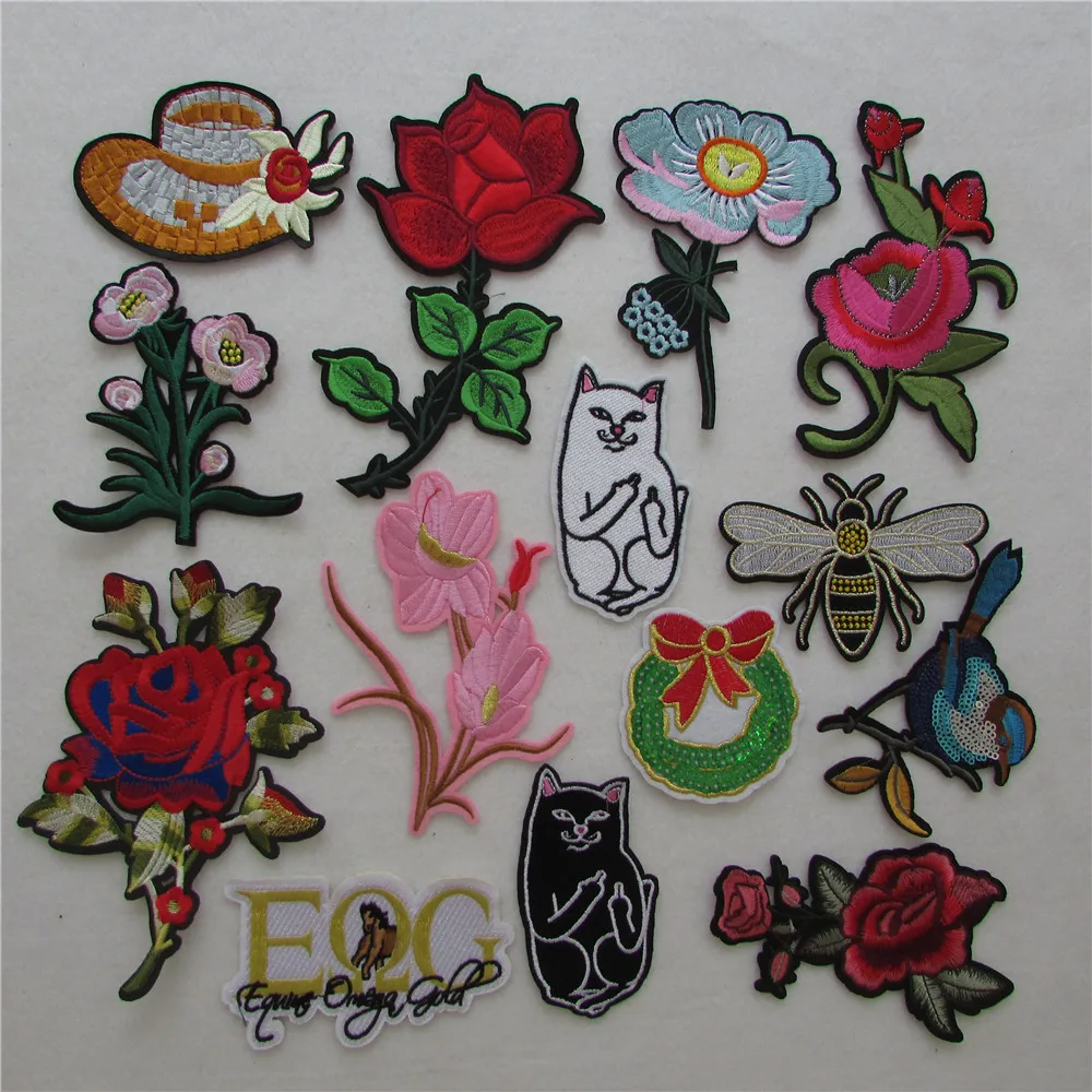 brand new Stripes On Clothes Embroidered Patches Stickers DIYFor Clothes Badges For Backpack Iron On Applique Sewing Accessories
brand new Stripes On Clothes Embroidered Patches Stickers DIYFor Clothes Badges For Backpack Iron On Applique Sewing Accessories