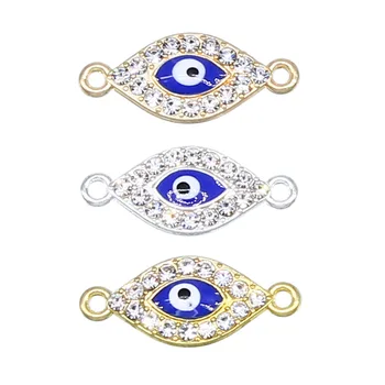 6 pieces / lucky evil eye drooping evil eye Diy jewelry accessories charm necklace bracelet connector
6 pieces / lucky evil eye drooping evil eye Diy jewelry accessories charm necklace bracelet connector