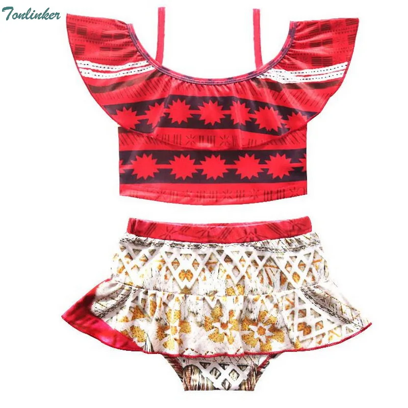 New Baby Girl Moana Ruffle Swimsuit Children Swimming Girls Bathing Suits Swimwear Clothes Kids Girls Beachwear Tops+Skirts 2ps
New Baby Girl Moana Ruffle Swimsuit Children Swimming Girls Bathing Suits Swimwear Clothes Kids Girls Beachwear Tops+Skirts 2ps