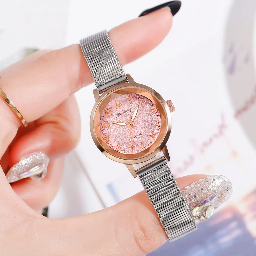 2019 Fashion Simple Pseudo Brick Stone Scale Silver Mesh Band Watch Women Relogio Feminino Quartz Wristwatch Small Dial Watch AD
2019 Fashion Simple Pseudo Brick Stone Scale Silver Mesh Band Watch Women Relogio Feminino Quartz Wristwatch Small Dial Watch AD