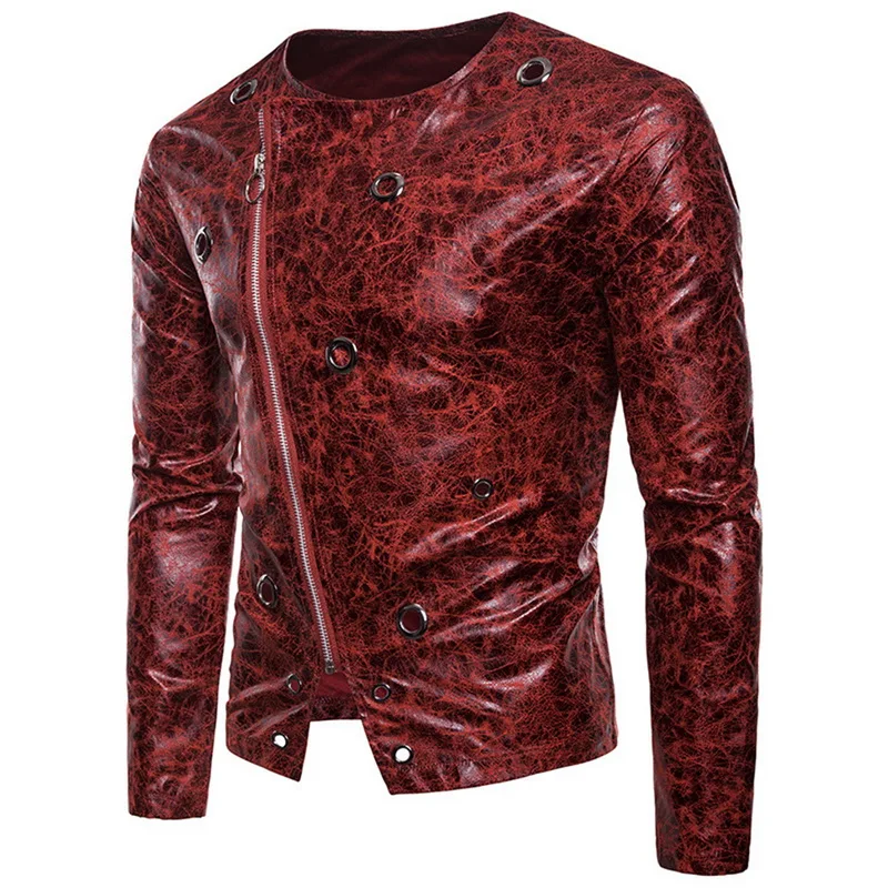 Adisputent Autumn Leather Jackets with Zipper Men Casual Moto Coats for Male Outerwear Asymmetry jaqueta masculina
Adisputent Autumn Leather Jackets with Zipper Men Casual Moto Coats for Male Outerwear Asymmetry jaqueta masculina