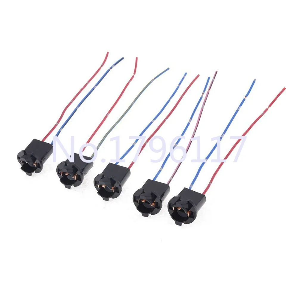 10Pcs T10 194 501 W5W T15 168 Car LED SMD Light Wire Harness Holder Connector Extension T10 LED Automobile Light Bulb Adapter
10Pcs T10 194 501 W5W T15 168 Car LED SMD Light Wire Harness Holder Connector Extension T10 LED Automobile Light Bulb Adapter