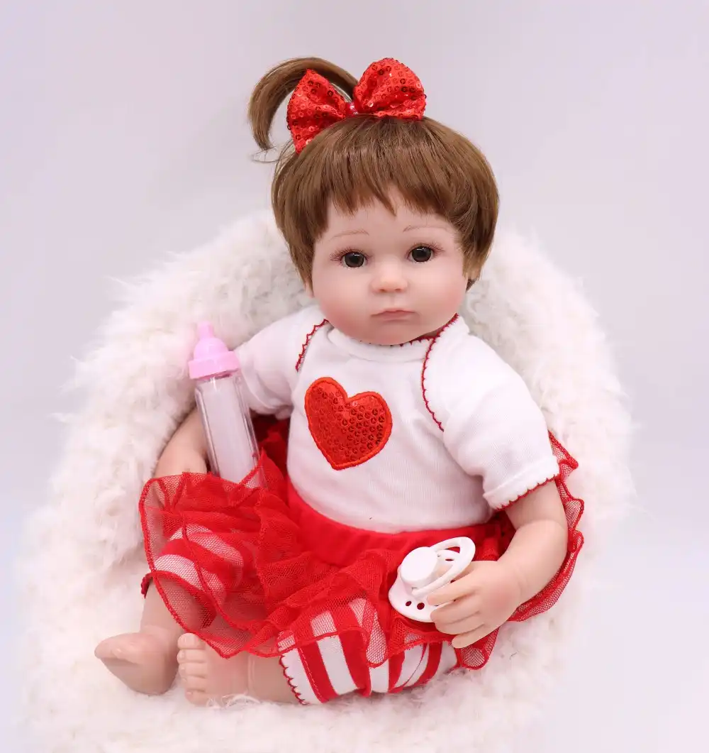 clothes best kids christmas gifts silicone reborn baby dolls
