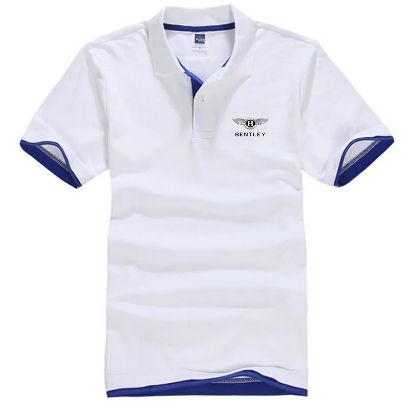 Summer Cotton Fitness Men Polo T Shirt Short Sleeve Contrast Color Famous Hombre Camisa Bentley print Sportswear 2018
Summer Cotton Fitness Men Polo T Shirt Short Sleeve Contrast Color Famous Hombre Camisa Bentley print Sportswear 2018