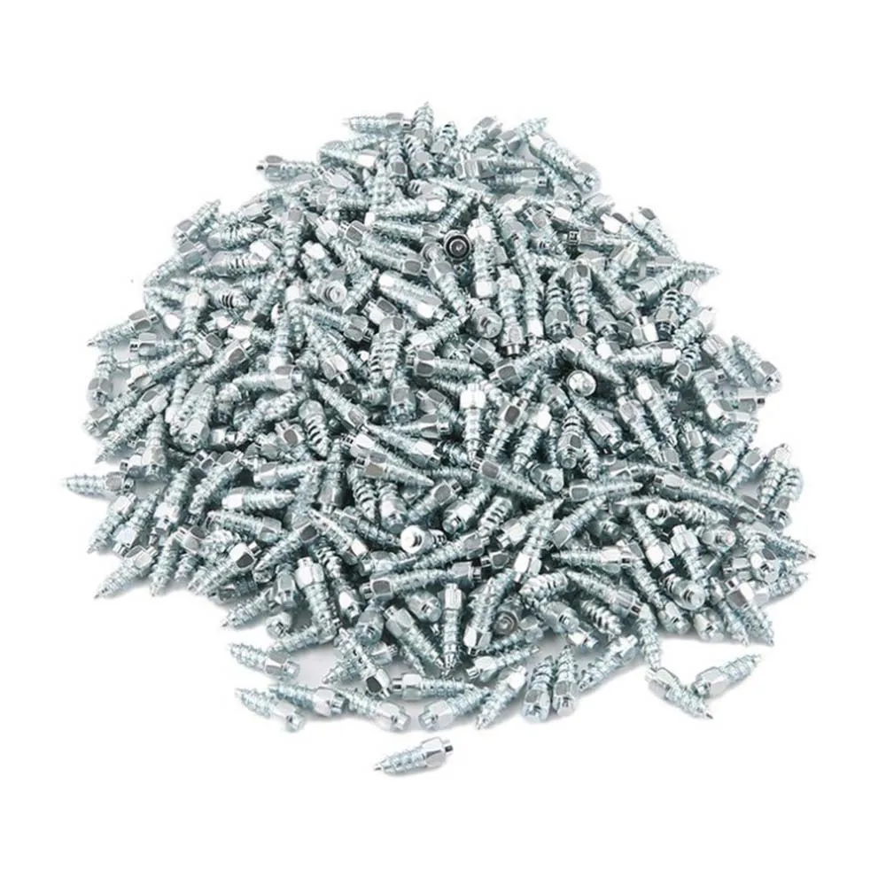 Hot 4x12mm/0.59" Steel Wheel Tyre Stud Screws Snow Tire Spikes for Car Auto SUV ATV Snow Nail Anti-Slip Screws 100pcs
Hot 4x12mm/0.59" Steel Wheel Tyre Stud Screws Snow Tire Spikes for Car Auto SUV ATV Snow Nail Anti-Slip Screws 100pcs