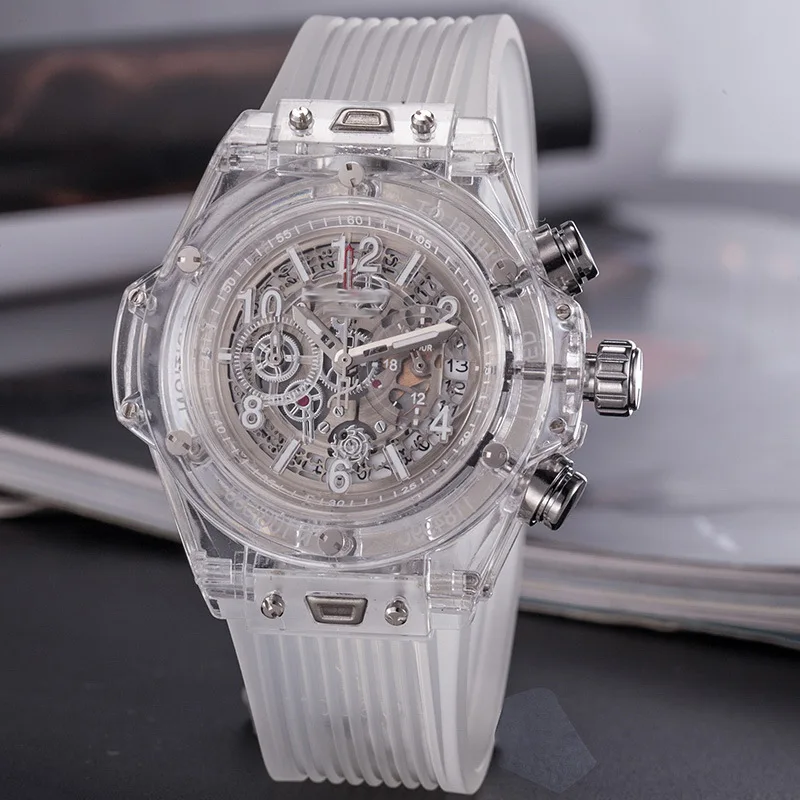 Casual Men Watches Top Brand Luxury Business Waterproof Wristwatch Male Quartz Watch Transparent Hollow Watch Day Date Clock
Casual Men Watches Top Brand Luxury Business Waterproof Wristwatch Male Quartz Watch Transparent Hollow Watch Day Date Clock