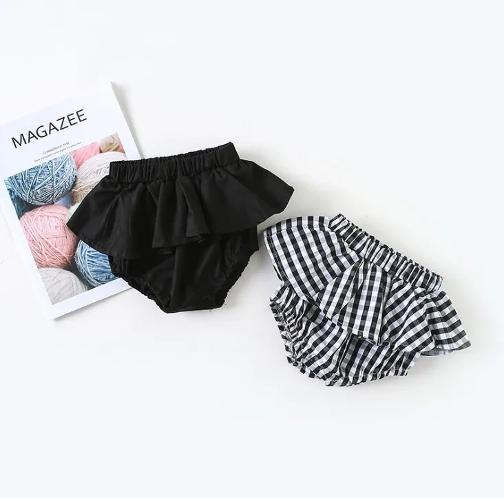 Cute Baby Girl Lace Tutu Shorts Black Plaid PP Bloomers Pants Ruffle Shorts Bebes Frilly Nappy Cover Short Pants Summer Spring
Cute Baby Girl Lace Tutu Shorts Black Plaid PP Bloomers Pants Ruffle Shorts Bebes Frilly Nappy Cover Short Pants Summer Spring