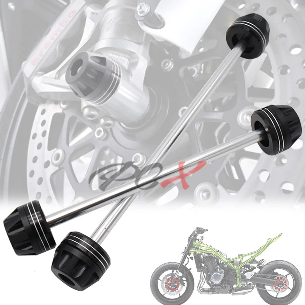 For YAMAHA MT-09 FZ-09 FJ-09 MT09 Tracer 2015 2016 2014 Motorcycle Aluminum Front & Rear Axle Fork Crash Sliders Wheel Protector
For YAMAHA MT-09 FZ-09 FJ-09 MT09 Tracer 2015 2016 2014 Motorcycle Aluminum Front & Rear Axle Fork Crash Sliders Wheel Protector