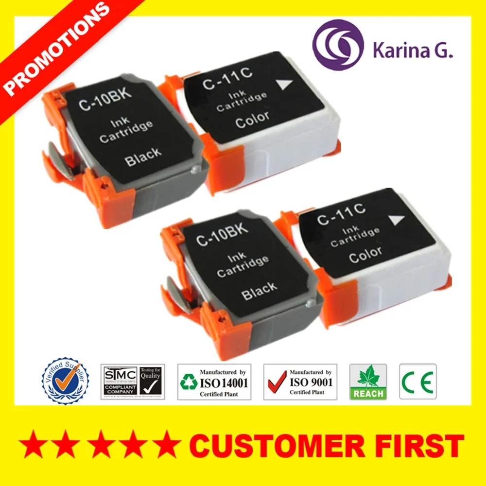 4PCS Compatible ink cartridge for BCI10 BCI11 BCI-10 BCI-11for BJC-50 BJC-55 BJC-70 BJC-80 BJC-85 BJC-85PW
4PCS Compatible ink cartridge for BCI10 BCI11 BCI-10 BCI-11for BJC-50 BJC-55 BJC-70 BJC-80 BJC-85 BJC-85PW