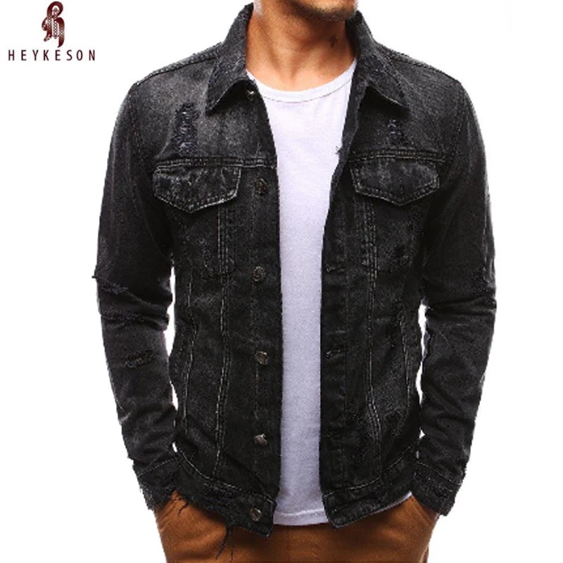 Button Single Breasted Windproof Men Hole Beggar Windbreaker Jacket Coat 2018 New Brand Jacket Hooded Demin Men Jacket
Button Single Breasted Windproof Men Hole Beggar Windbreaker Jacket Coat 2018 New Brand Jacket Hooded Demin Men Jacket