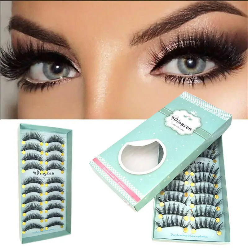 DINGSEN New 10 pairs natural false eyelashes fake lashes long makeup 3d mink lashes extension eyelash mink eyelashes for beauty
DINGSEN New 10 pairs natural false eyelashes fake lashes long makeup 3d mink lashes extension eyelash mink eyelashes for beauty
